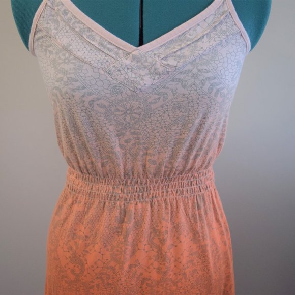2/$20 y2k Hurley Dress Ombre Cross Back - Picture 2 of 9
